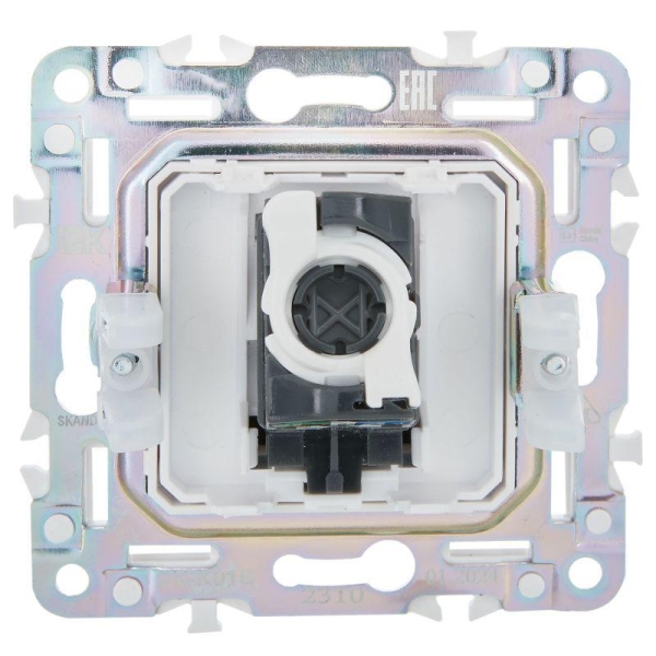 Розетка компьютерная RJ45 кат.5E SKANDY SK-K01G графит IEK SK-K10-1-K53