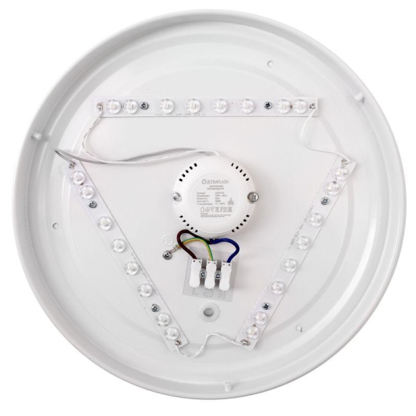 Светильник светодиодный LBS-8124 24Вт 4500К lines настенно-потолочный Ultraflash 15145