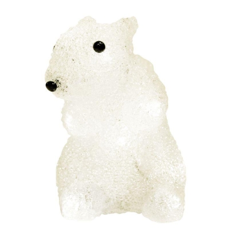 Фигура светодиодная акриловая "Белка" 17.5х12х18см 12LED 0.5Вт 4.5В IP20 элементы питания 3хAAA (не в компл.) Neon-Night 513-341