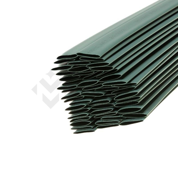 Трубка термоусадочная ТУТ нг 10.0/5.0 зел. 1м REXANT 21-0003