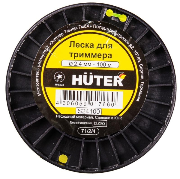 Леска S24100 (звезда) HUTER 71/2/4