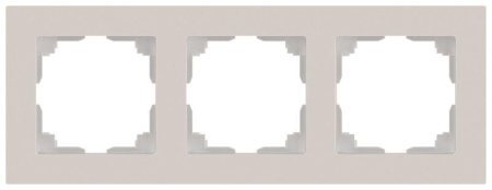 Рамка 3-м СП Accent 6-503-06 перламутр. Intro Б0063789