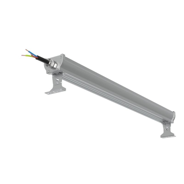 Светильник светодиодный ДСП WP 24 C 90W VW 840 L900 SI CL 980х100х85мм 90Вт 4000К IP66 пылевлагозащ. Русский Свет 27072423915