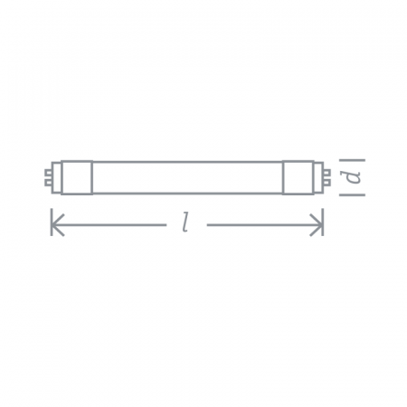 Лампа светодиодная 71 300 NLL-G-T8-9-230-4K-G13 9Вт линейная 4000К нейтр. бел. G13 830лм 176-264В (аналог 18Вт 600мм) Navigator 71300