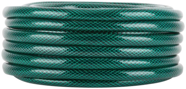 Шланг поливочный трехслойный армированный 1/2дюймх1.8ммх15м зел. КУРС 76304