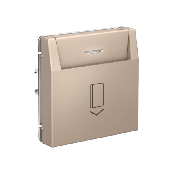 Выключатель карточный ArtGallery 10А без задержки времени быстрозажим. клем. песочн. SE GAL001214S