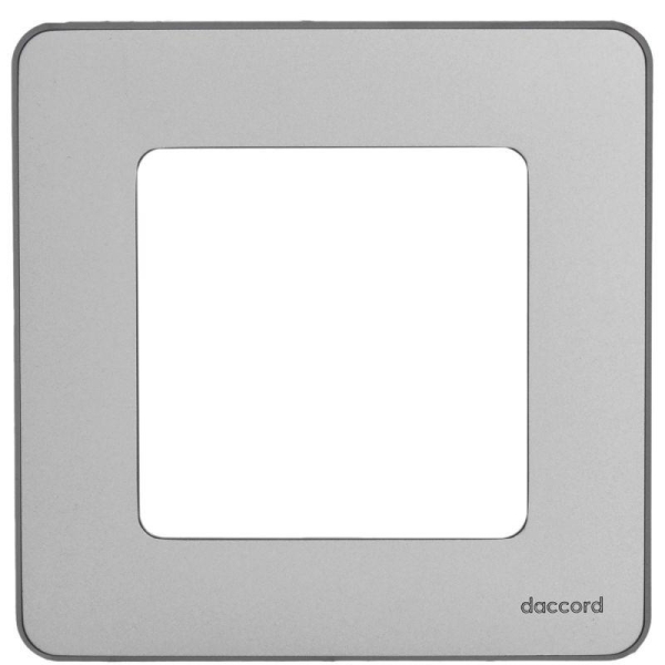 Рамка 1-м Inspiria алюм. IEK 673932