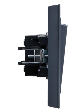 Выключатель 1-кл. СП BRITE ВСР10-1-0-БрМ 10А в сборе маренго IEK BR-V10-0-10-K35-F