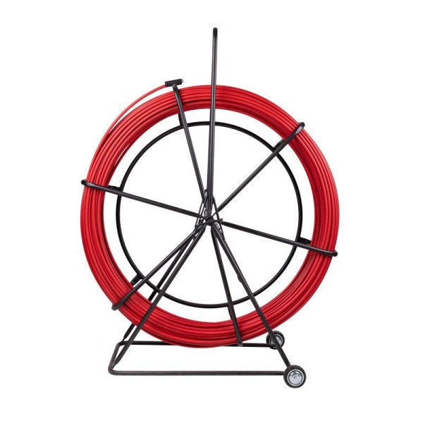 Протяжка кабельная (УЗК в тележке) стеклопруток d11.0мм 250м красн. Rexant 47-1250