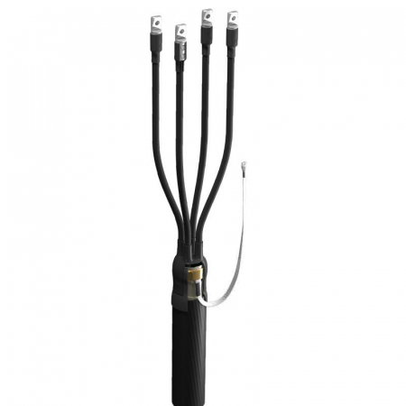 Муфта кабельная концевая универсальная 1кВ 4 ПКВ(Н)Тпб-1 (25-50) с наконечн. (пластик с броней) ЗЭТАРУС zeta20727