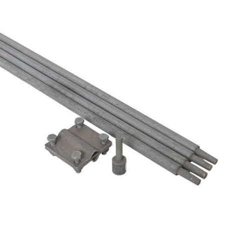 Комплект заземления безмуфтовый 6м (стержни d16мм) HZ EKF gc-25601