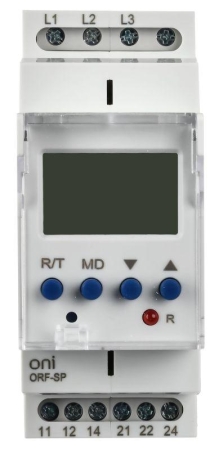 Реле фаз ORF-SP 3ф. 2 конт. 130-650В AC ONI ORF-SP-130-650VAC