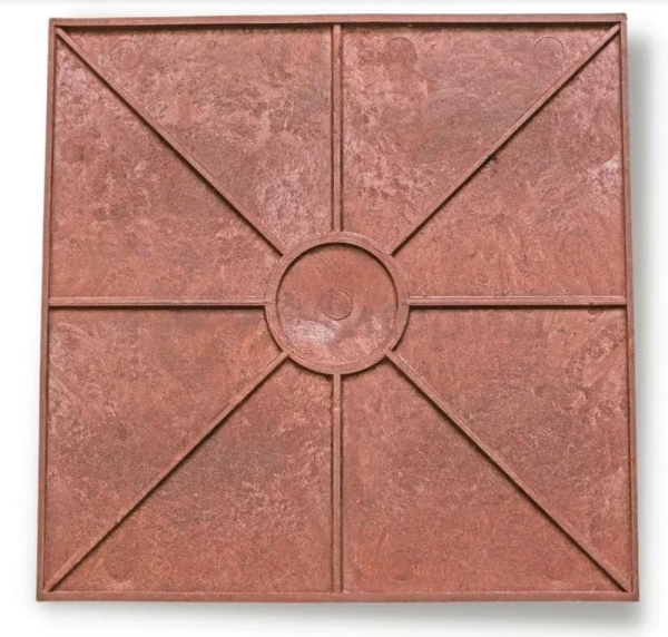 Плита для закрытия кабеля ПЗК "ОСТОРОЖНО КАБЕЛЬ" 480х480х16 Synergy 00-00000060