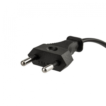 Шнур сетевой 1.8м 2x0.5кв.мм Rexant 11-1101