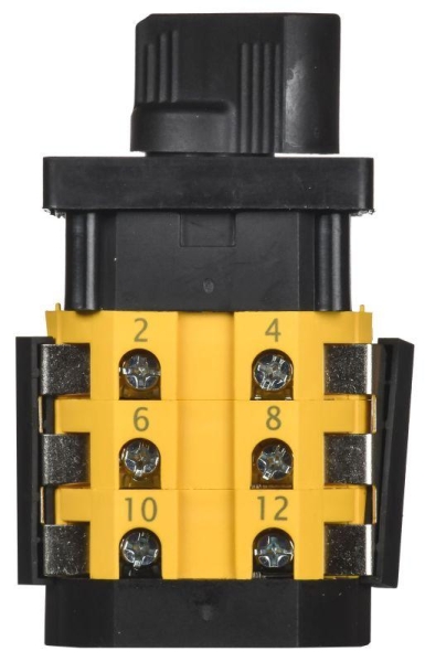 Переключатель кулачковый 10А (сх. 111) стандартная рукоятка IEK MI-CS10-010-111