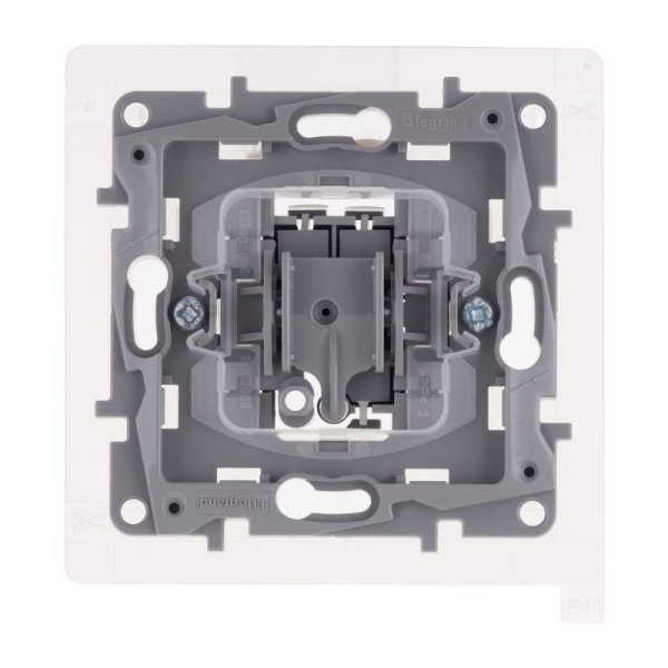 Переключатель 1-кл. Etika 10А IP44 250В безвинтов. зажимы бел. IEK 672207