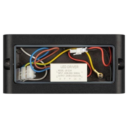 Светильник светодиодный WL41 BK 10Вт 3500К IP54 фасадный черн. Эра Б0054417
