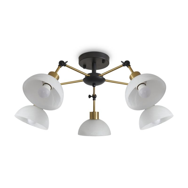 Светильник Bessie 5х60Вт E27 IP20 подвесной Freya FR5526PL-05BBZ