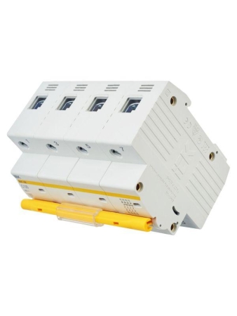 Выключатель автоматический модульный 4п C 100А 10кА ВА47-100 KARAT IEK MVA40-4-100-C