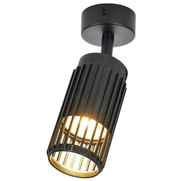 Светильник 4207 GU10 настенно-потолочный черн. IEK LT-USB0-4207-GU10-1-K02
