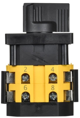 Переключатель кулачковый 10А (сх. 83) стандартная рукоятка IEK MI-CS10-010-083