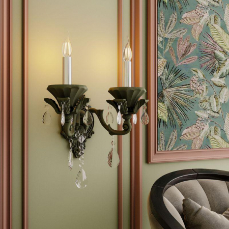 Лампа светодиодная филаментная Filament Elementary 8Вт свеча на ветру 4100К Е14 540лм GAUSS 42128