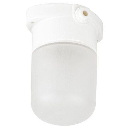 Светильник НББ 02-60-001 для бани керамика/стекло прямой IP54 E27 max 60Вт 135х110х85 бел. Эра Б0064005