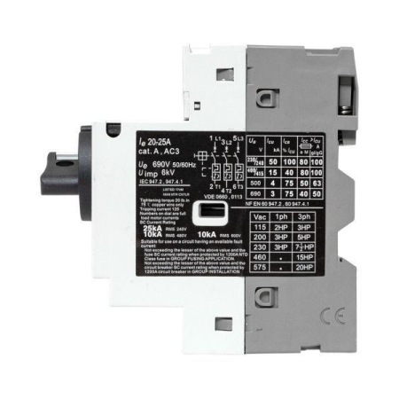 Выключатель автоматический для защиты двигателя GV2P 20-25А EKF gv2pm-25