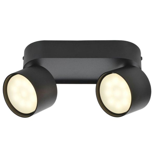 Светильник 4042 2хGX53 настенно-потолочный черн. IEK LT-USB0-4042-GX53-1-K02