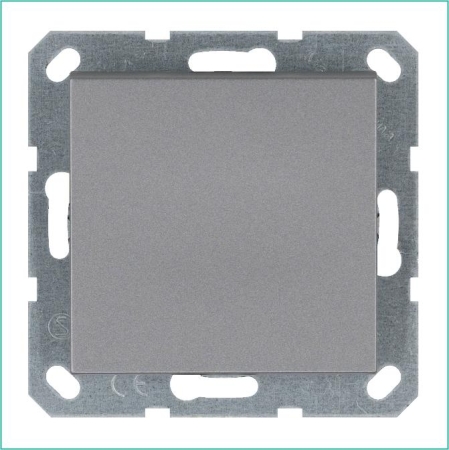 Выключатель 1-кл. 10А IP20 механизм алюм. Jasmart G3011S