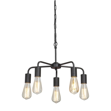 Люстра 5хE27 макс. 60Вт Vitaluce V4166-1/5