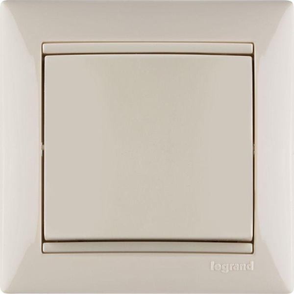 Переключатель проходной 1-кл. СП Valena 10А IP31 250В механизм сл. кость IEK 774306