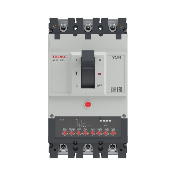 Выключатель автоматический в литом корпусе YON pro MNX630L 3P 630А 70кА при AC415V расц. ETS YON MNX630L3PETS0630