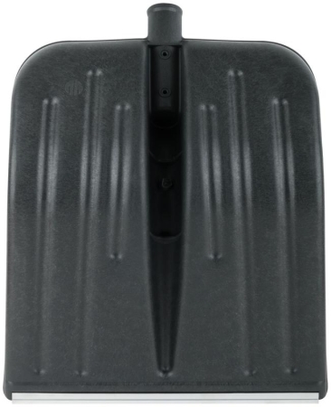 Лопата для уборки снега малая 360х400мм без черенка пластик. 68098