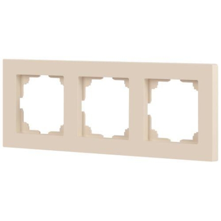 Рамка 3-м СП Accent 6-503-02 сл. кость Intro Б0063781
