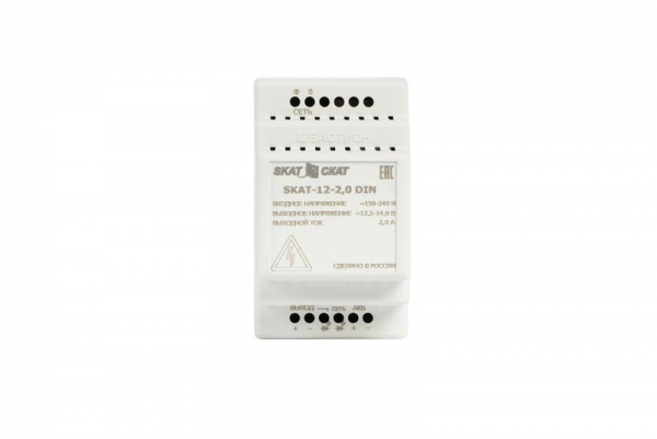 Источник вторичного электропитания резервир. SKAT-12-2.0 DIN Бастион 596