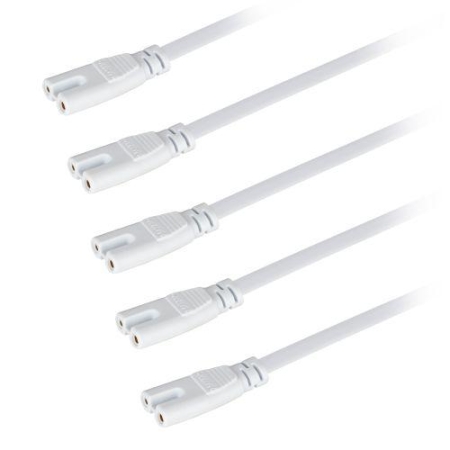 Разветвитель сетевой для фитолампы FITO 5х IEC C7 (2 pin) 2 м для подключения 5 светильников Эра Б0060525