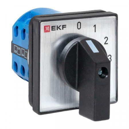 Переключатель кулачковый ПК-1-121 1п 10А "0-1-2-3" EKF pk-1-121-10