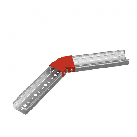 Крышка для угла горизонтального изменяемого 0-45град. осн.100 сталь "ПЛЮС" KIGLplus100 HD гор. оцинк. КМ PL12420