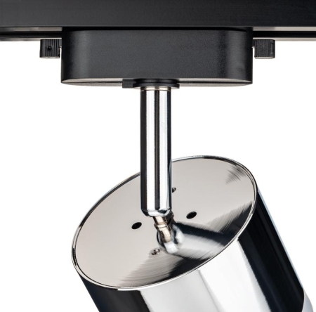 Светильник трековый ARTLINE поворотный 85х85х70мм GX53 230В алюм./пластик. 4кв.м хром. Ritter 59863 7