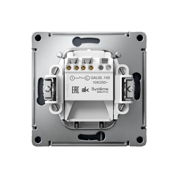 Выключатель карточный ArtGallery 10А без задержки времени быстрозажим. клем. грифель SE GAL000714S