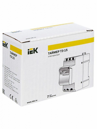 Таймер цифровой ТЭ15 16А 230В на DIN-рейку KARAT IEK MTA10-16