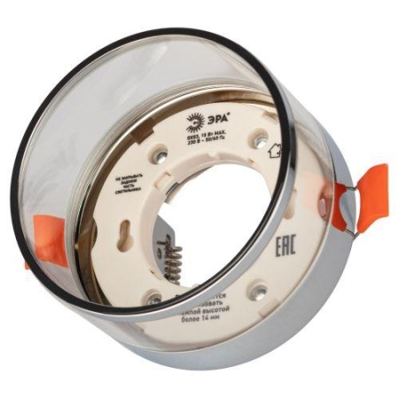 Светильник точечный KL82 CH GX53 встраив. хром ЭРА Б0058401