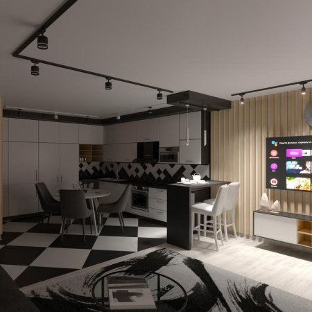 Светильник трековый ARTLINE поворотный 85х85х80мм GX53 230В алюм./пластик. 4кв.м Ritter 59866 8