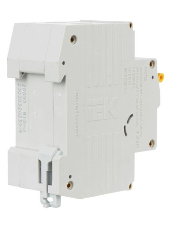 Выключатель автоматический дифференциального тока 2п (1P+N) B 16А 10мА тип A 6кА АВДТ-32 KARAT IEK MAD22-5-016-B-10