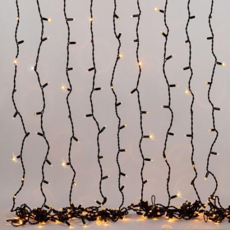 Гирлянда светодиодная "Занавес" 3х2м 600LED желт. ERAPS-Z Эра Б0060547