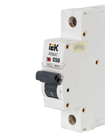 Выключатель автоматический модульный 1п C 50А M06N ARMAT IEK AR-M06N-1-C050