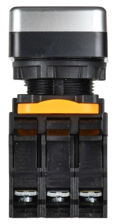 Кнопка "I-O" d22мм 1НО+1НЗ MASTER с подсветкой IEK MI-BT60-11DR-3-11-K51