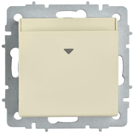 Выключатель карточный BRITE 30А ВС10-1-8-БрКр механизм беж. IEK BR-V11-0-10-K10