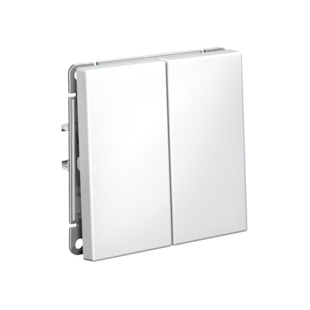 Выключатель кнопочный 2-кл. ArtGallery (сх. 2) 10А механизм лотос SE GAL001317